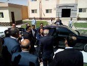 وزيرة التضامن تصل المنيا لافتتاح مركز العزيمة لعلاج الادمان 
