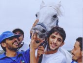 بعد تتويجه ببطولة الألعاب الحكومية.. ولى عهد دبى يستعيد ذكرياته مع حصانه الأبيض