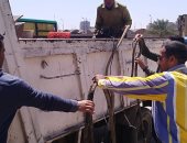 حملة مكبرة لإزالة التعديات والباعة الجائلين شرق الإسكندرية