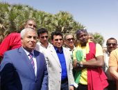 صور .. وزير الرياضة يطلق ماراثون أفريقيا الأول للشباب من أسوان