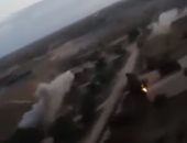 فيديو..  من مروحية خلال عملية للجيش الليبى فوق طرابلس