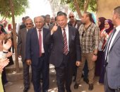 محافظ بنى سويف: الاستفتاء واجب وطنى وحق دستورى لاستكمال مسيرة العطاء والتنمية (صور)