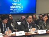 وزير المالية من واشنطن : أهمية الالتزام السياسى بتوفير تغطية صحية شاملة لضمان وصولها لجميع المواطنين فى العالم