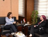 وزيرتا التخطيط والبيئة تبحثان إنشاء منظومة إدارة متكاملة للمخلفات