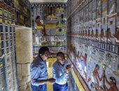 التايمز تبرز اكتشاف مقبرة تعود لعصر الأهرامات: ألوانها زاهية وبحالة جيدة 