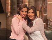 أصالة لـ بلقيس: "من جوه قلبى بحبك".. والأخيرة ترد: "علشانك بنت أكابر"