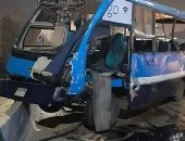 قارئة تشارك بصور لحادث تصادم بدائرى السلام وأنباء عن وجود وفيات