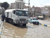 مياه القناة تنهى إصلاحات كسر خط مياه الشيخ زايد أمام مبنى محافظة الإسماعيلية