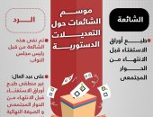 4 شائعات حول التعديلات الدستورية.. تعرف عليها
