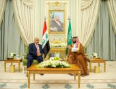 رئيس وزراء العراق يجتمع مع ولى العهد السعودى فى الرياض