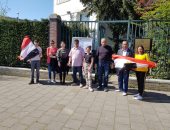 صور.. توافد المصريين للتصويت على التعديلات الدستورية فى هولندا