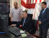 محافظ بنى سويف يتابع استعدادات غرف العمليات المركزية والرئيسية لعملية الاستفتاء 