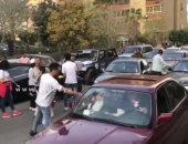 فيديو.. مسيرة لحث المواطنين على المشاركة بالاستفتاء على تعديل الدستور بمدينة نصر