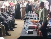 فيديو.. تجار العبور يحتشدون بمؤتمر جماهيرى للحث على المشاركة فى الاستفتاء