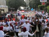 المواطنون يحتشدون وينظمون مسيرات احتفالا بماراثون الاستفتاء بالتحرير 