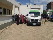 الكشف على 2900 مواطن خلال القافلة الطبية الشاملة بقرية السلام فى دمياط