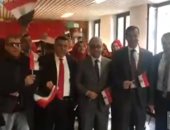 شاهد..احتفاء المصريين بإيطاليا بمشاركتهم فى التصويت على التعديلات الدستورية