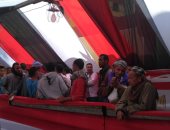 الصعايدة يزينون مشهد الاستفتاء على التعديلات الدستورية فى لجان عابدين