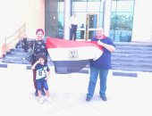 نسرين من قطر عن مشاركتها فى التصويت على التعديل الدستورى "الناس فرحانة"