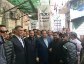 مؤسسة أبو العينين بالجيزة تقود مسيرات لدعم مشاركة المواطنين فى الاستفتاء