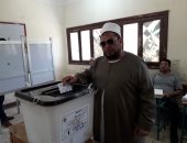 صور.. مشاركة فعّالة لوعاظ الأزهر خلال التصويت على التعديلات الدستورية