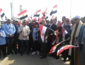 طوابير واحتفالات باستفتاء تعديلات الدستور بالقاهرة الجديدة.. فيديو وصور