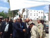 صور.. رئيس اللجنة العامة للانتخابات بالمحلة ومدير أمن الغربية يتفقدان لجان الاستفتاء