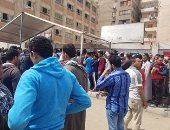 قارئ يشارك بصور لإقبال المواطنين على لجان النزهة بمصر الجديدة 