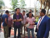 260 طالبا يتقدمون لاختبارات القدرات فى كلية التربية النوعية بجامعة أسوان