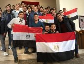 صور.. توافد المصرين على السفارة المصرية فى موسكو للتصويت على تعديلات الدستور