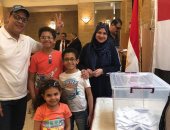 صور.. المصريون فى جدة يدلون بأصواتهم على التعديلات الدستورية لليوم الثانى