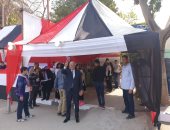 نقيب الزراعيين يدلى بصوته فى الاستفتاء على التعديلات الدستورية بالمنيل