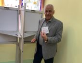 صور.. فرج عامر يدلى بصوته فى الاستفتاء على التعديلات الدستورية