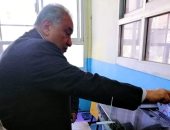 صور.. نقيب المحامين يدلى بصوته فى الاستفتاء.. ويؤكد: واجب وطنى 