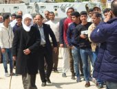 طوابير تمتد عشرات الأمتار خارج لجان الاستفتاء على تعديل الدستور بشمال سيناء