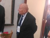 رئيس المجلس القومى لحقوق الإنسان يدلى بصوته فى الاستفتاء بمصر الجديدة