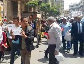 مسيرة شبابية من محافظة القاهرة للجنة فتحية بهيج بعابدين