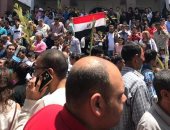 صور.. الأقباط فى أحد السعف بالغردقة من الكنيسة إلى لجنة الاستفتاء