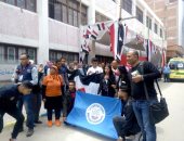 فيديو وصور .. الوافدون يدلون بأصواتهم أمام لجنة فاطمة الزهراء بالإسماعيلية