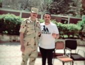 حمادة أنور يدلى بصوته فى الاستفتاء على التعديلات الدستورية