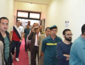 إقبال كبير على مقر الاستفتاء علي التعديلات الدستورية بمدينة الإنتاج الإعلامى 