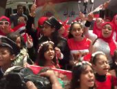 فيديو.. فريق كورال أمام لجنة بالزمالك بأعلام مصرية: "اعمل الصح"