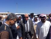 صور.. محافظ جنوب سيناء ومدير أمن الغربية يتفقدان لجان الاستفتاء على الدستور 