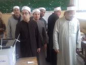 صور.. أئمة أوقاف شمال سيناء يشاركون بموكب جماعى فى الاستفتاء