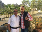 عماد النحاس يدلى بصوته فى التعديلات الدستورية