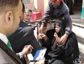 أهالى مدينة "فوة" يشاركون فى الاستفتاء على التعديلات الدستورية بكفر الشيخ
