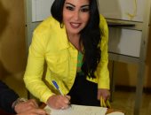 فيديو.. سمية الخشاب تدلى بصوتها فى التعديلات الدستورية.. وتؤكد: ده حق بلدي عليا