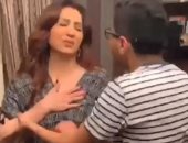 نجل وفاء عامر يدبر لها "مقلب".. شاهد رد فعلها 