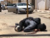 مشاهد أولى للهجوم الإرهابى على مركز شرطة فى السعودية ومقتل المهاجمين