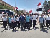 صور.. طوابير أمام اللجان بمرسى علم.. وإقبال للسيدات بأسوان